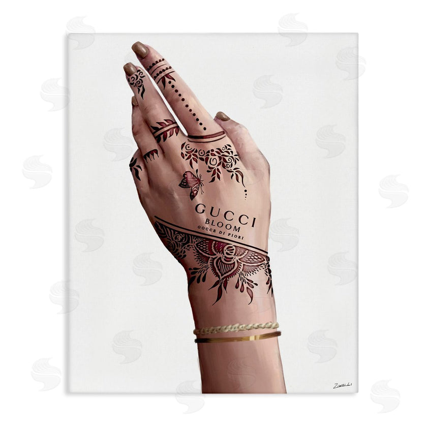 Ziwei Li | Fashion Henna Tattoo Hand