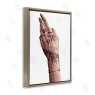 Ziwei Li | Fashion Henna Tattoo Hand