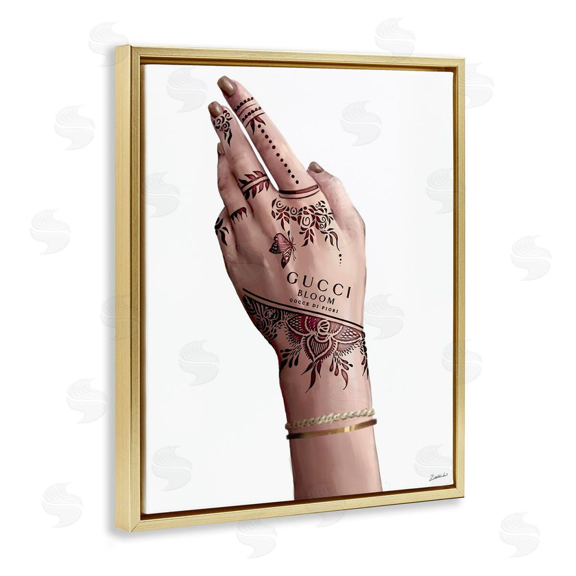 Ziwei Li | Fashion Henna Tattoo Hand