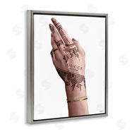 Ziwei Li | Fashion Henna Tattoo Hand
