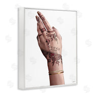 Ziwei Li | Fashion Henna Tattoo Hand