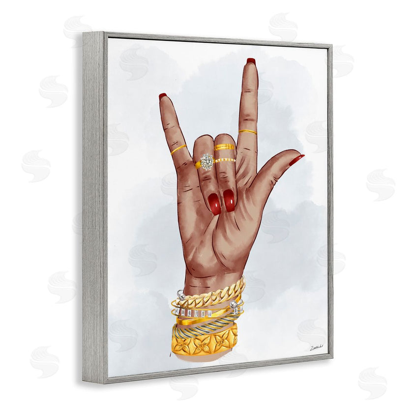 Ziwei Li | I Love You Hand Pose