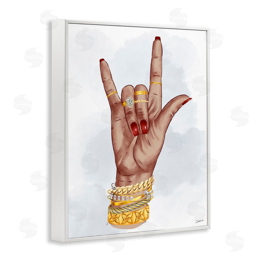 Ziwei Li | I Love You Hand Pose