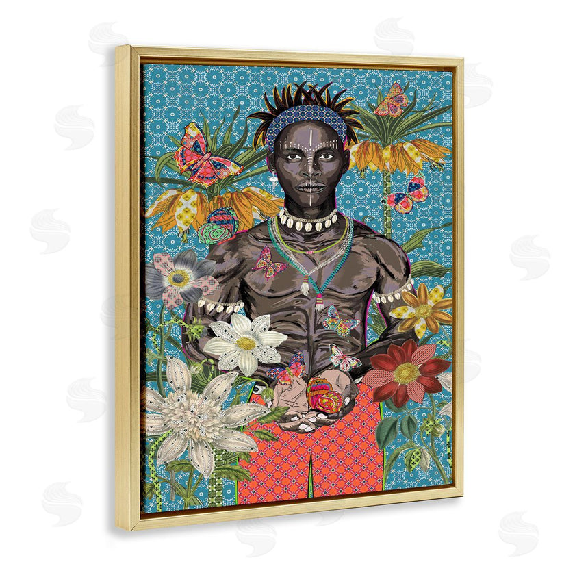 Sangita Bachelet | Man Releasing Butterflies