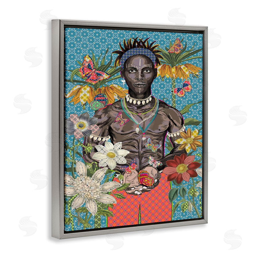 Sangita Bachelet | Man Releasing Butterflies