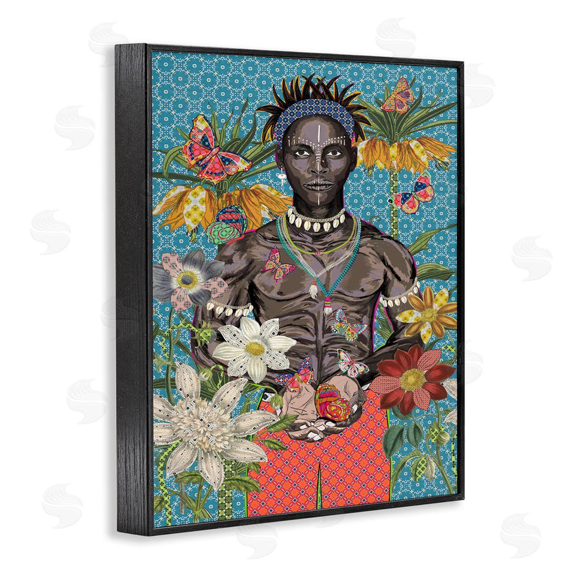 Sangita Bachelet | Man Releasing Butterflies