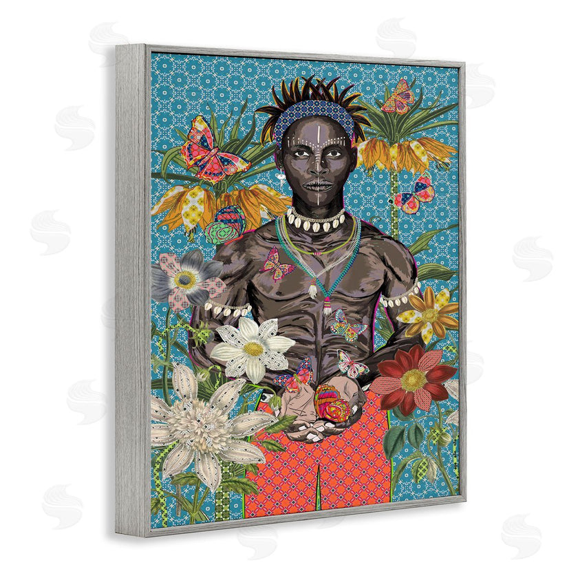 Sangita Bachelet | Man Releasing Butterflies