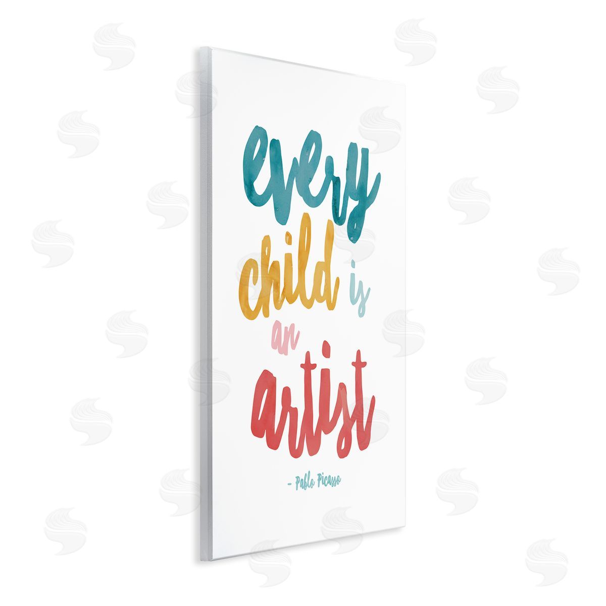 Every Child Is an Artist Wood Plaque Wall Art, Home Decor by Jennifer McCully