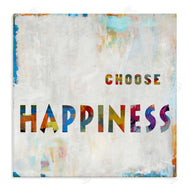 Jamie MacDowell | Colorful Choose Happiness Phrase