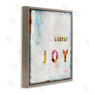 Jamie MacDowell | Colorful Choose Joy Phrase