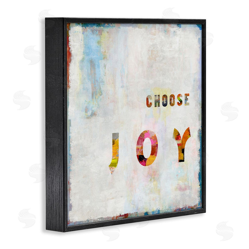 Jamie MacDowell | Colorful Choose Joy Phrase