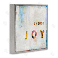 Jamie MacDowell | Colorful Choose Joy Phrase