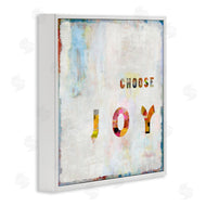 Jamie MacDowell | Colorful Choose Joy Phrase