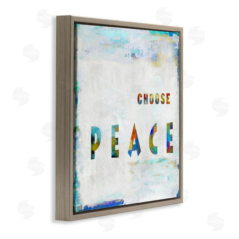 Jamie MacDowell | Colorful Choose Peach Phrase