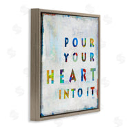 Jamie MacDowell | Colorful Pour Your Heart Into It
