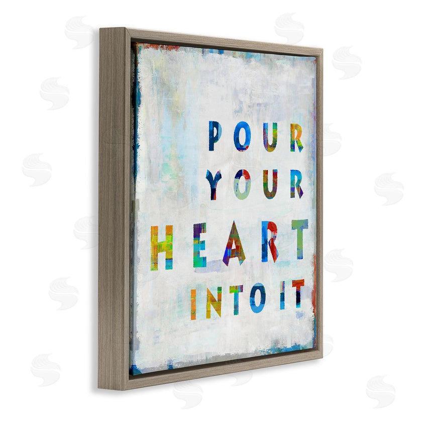 Jamie MacDowell | Colorful Pour Your Heart Into It