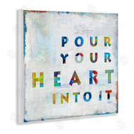 Jamie MacDowell | Colorful Pour Your Heart Into It