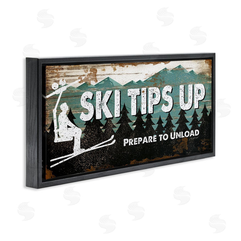 Jennifer Pugh | Rustic Ski Tips Up