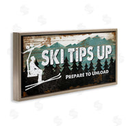 Jennifer Pugh | Rustic Ski Tips Up