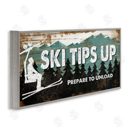Jennifer Pugh | Rustic Ski Tips Up