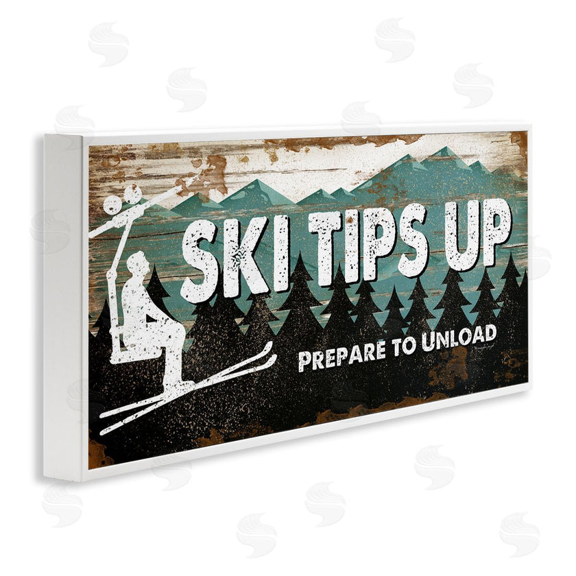 Jennifer Pugh | Rustic Ski Tips Up