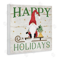 Jennifer Pugh | Happy Holidays Gnome Sled