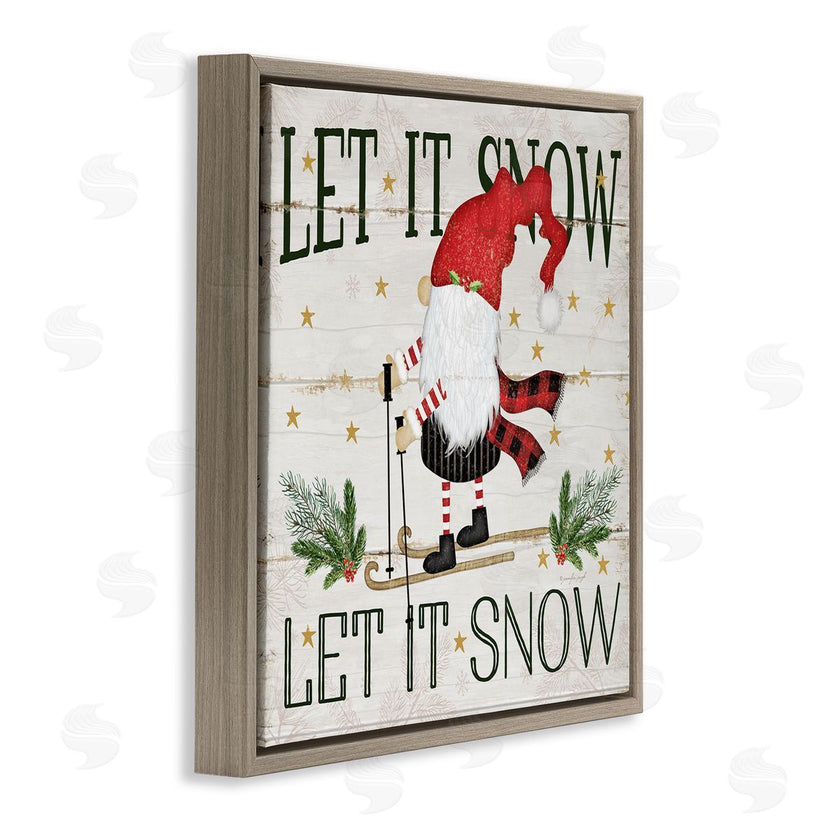 Jennifer Pugh | Let it Snow Gnome Skiing