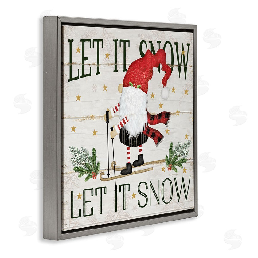 Jennifer Pugh | Let it Snow Gnome Skiing