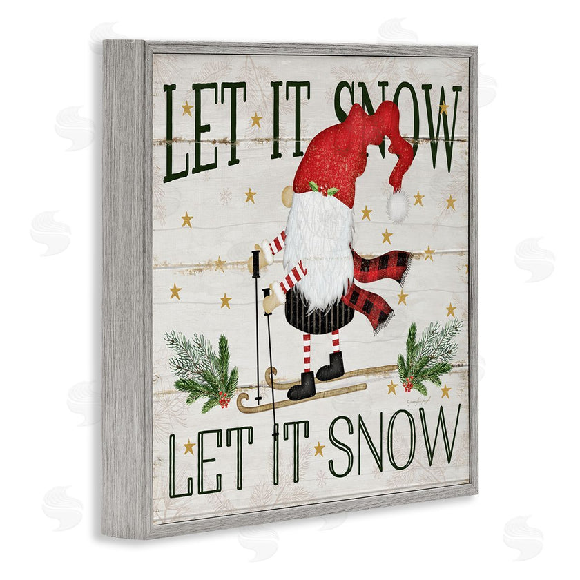 Jennifer Pugh | Let it Snow Gnome Skiing