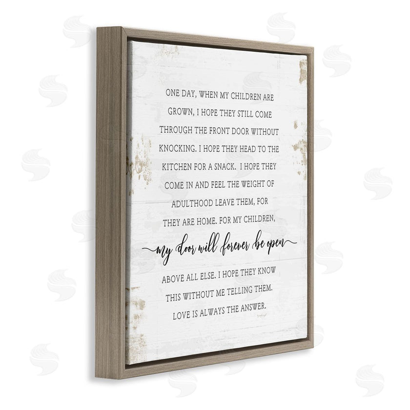 Jennifer Pugh | My Door Forever Open Parenting
