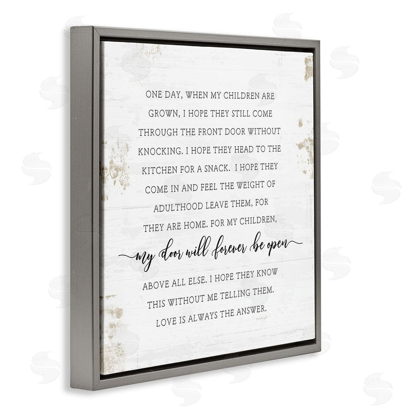Jennifer Pugh | My Door Forever Open Parenting