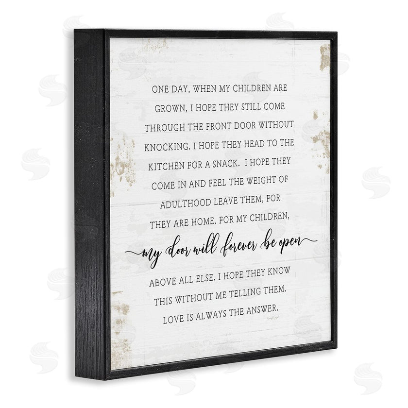 Jennifer Pugh | My Door Forever Open Parenting