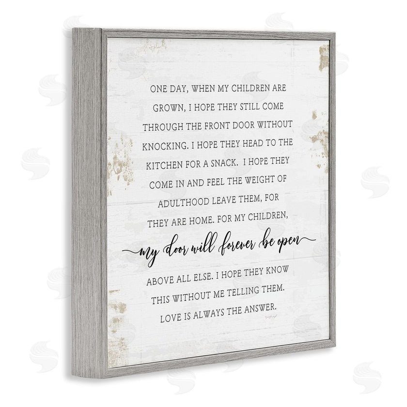 Jennifer Pugh | My Door Forever Open Parenting