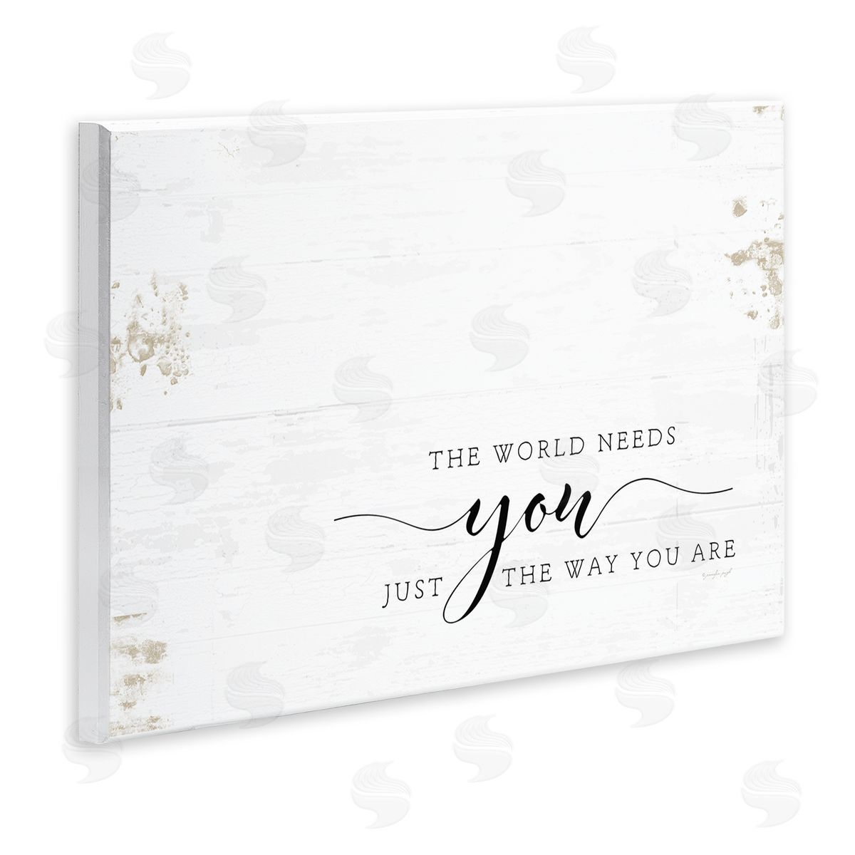 The World Needs You Wood Plaque Wall Art, Home Decor by Jennifer Pugh