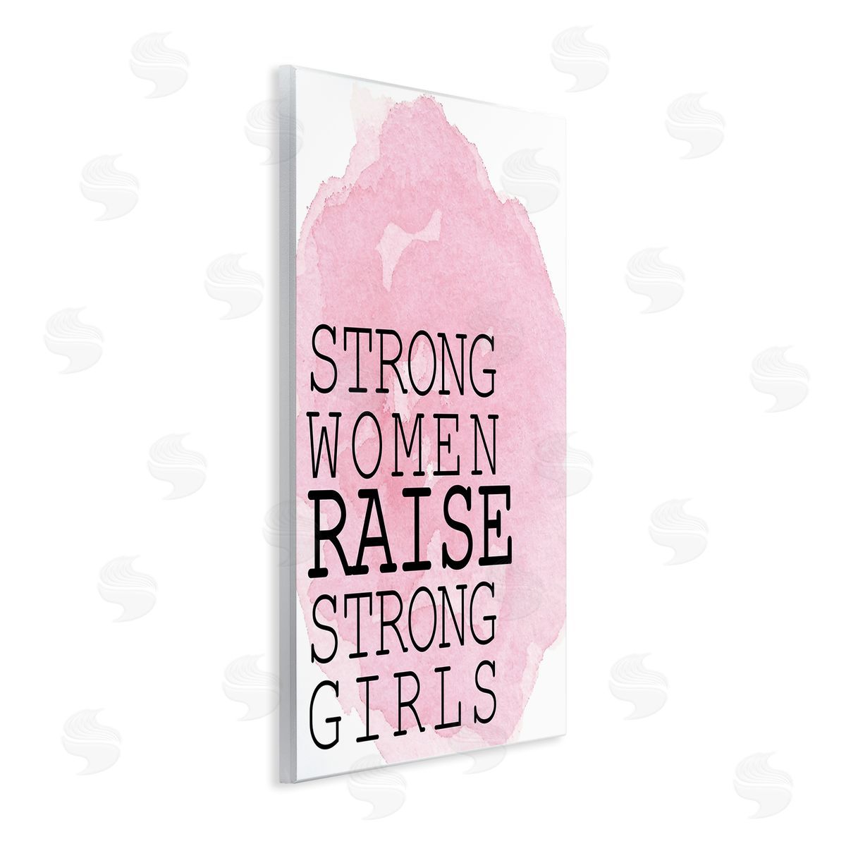 Strong Women Raise Strong Girls Wood Plaque Wall Art, Home Decor by Kim Allen