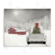 Lori Deiter | Christmas Tree in Farm Truck