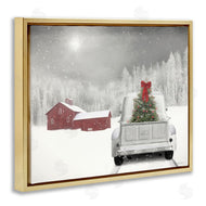 Lori Deiter | Christmas Tree in Farm Truck