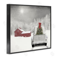 Lori Deiter | Christmas Tree in Farm Truck
