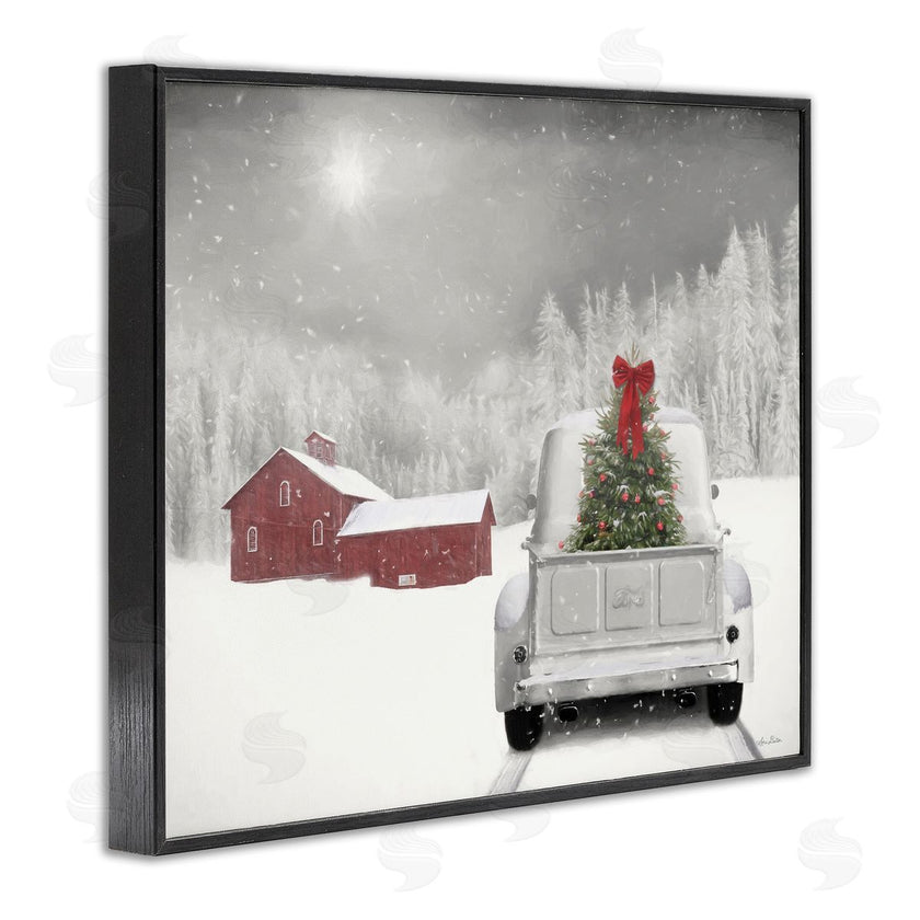 Lori Deiter | Christmas Tree in Farm Truck