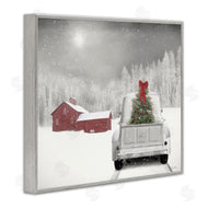 Lori Deiter | Christmas Tree in Farm Truck