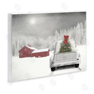 Lori Deiter | Christmas Tree in Farm Truck