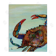 Lisa Morales | Crab with Collage Pattern
