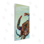 Lisa Morales | Crab with Collage Pattern