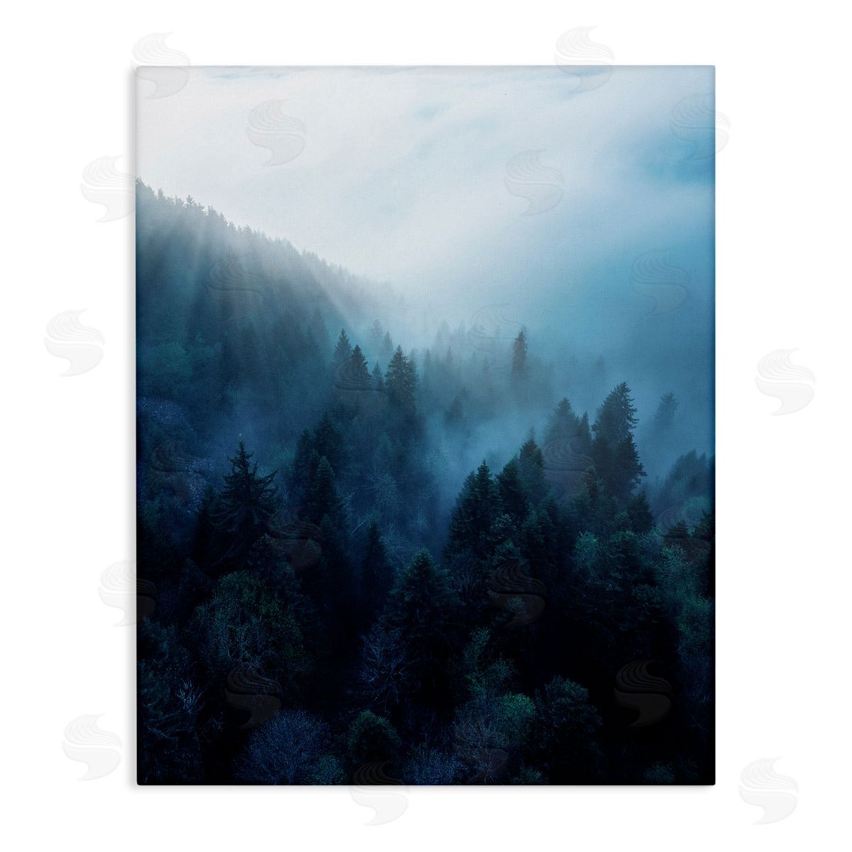 Daylight over Pine Forest Canvas Wall Art, Home Decor by Unsplash