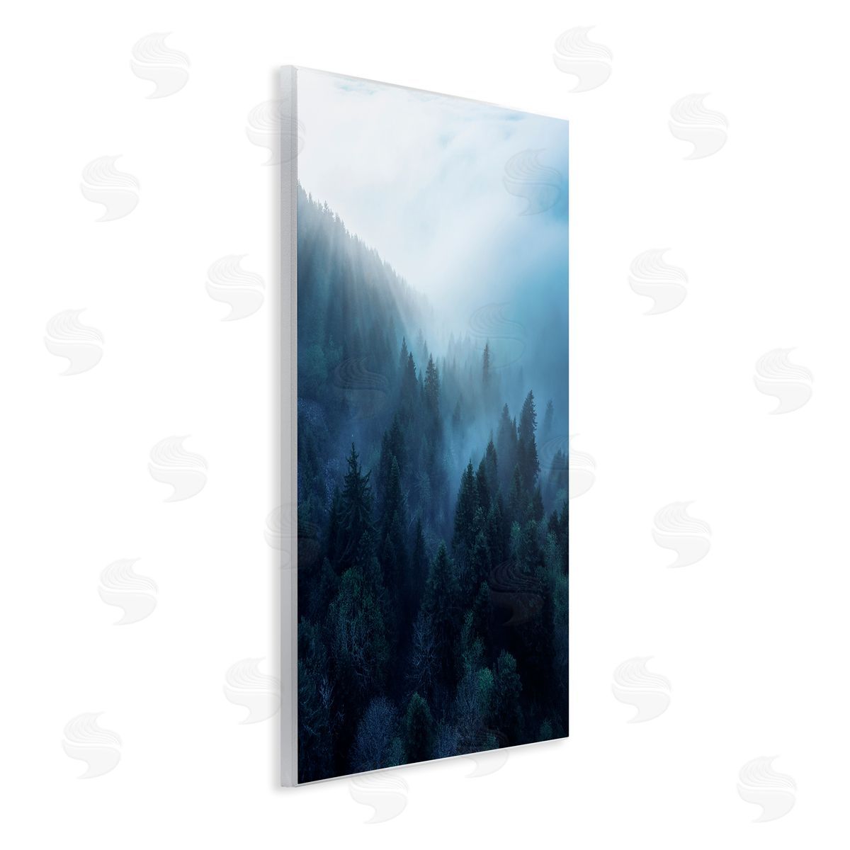 Daylight over Pine Forest Wood Plaque Wall Art, Home Decor by Unsplash