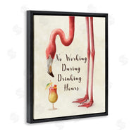 Ziwei Li | Flamingo Drinking Hours Humor