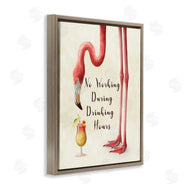 Ziwei Li | Flamingo Drinking Hours Humor
