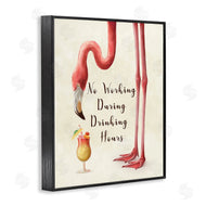 Ziwei Li | Flamingo Drinking Hours Humor