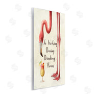 Ziwei Li | Flamingo Drinking Hours Humor