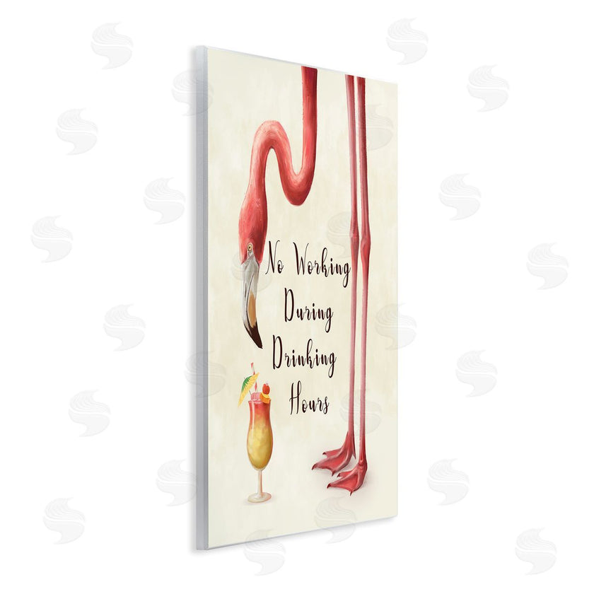 Ziwei Li | Flamingo Drinking Hours Humor